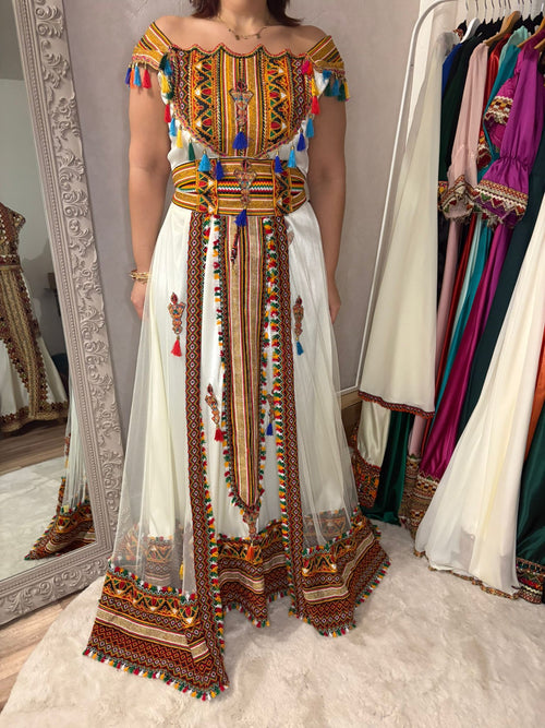Robe Aldjia blanche